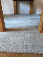 IKEA SÖNDERÖD Teppich 170x240 cm – Hellgrau/Blau – Wie neu