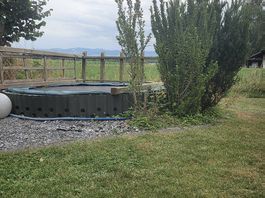 Bodentrampolin 2.40m - guter Zustand