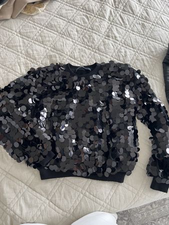 Zara sparkle pullover