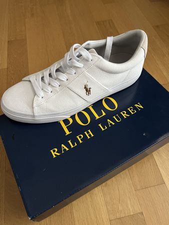 Neu Ralph Lauren sneaker weiss 44