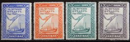 Zansibar Sansibar Kat. 194-197 **/* 1944