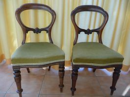 Chaises Louis-Philippe - 2 pièces