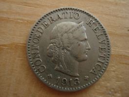 (S1) 5 Rappen 1913
