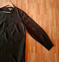 COS Kleid Gr. 42 olivgrün Plissee an Rändern