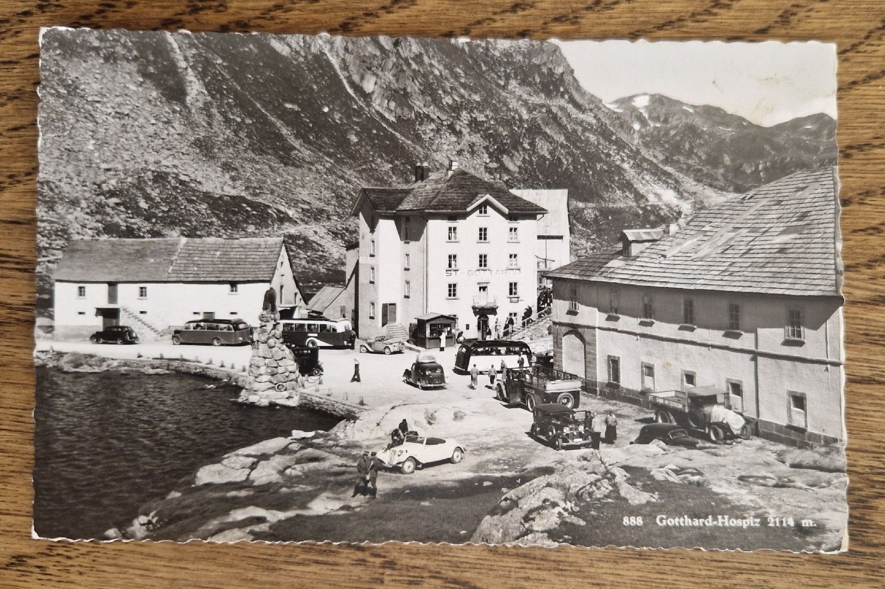 Cartes postales: Gotthard 1939, Aktivdienst? GebArt.Kp.5, Oldtimer – D'occasion à Ebikon par Donar50