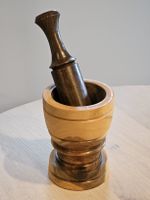 Paraguayischer Mörser aus Palo-Santo-Holz mit Stössel