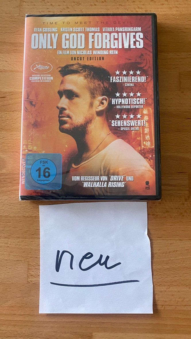 Alle DVDs: DVD - Only God Forgives NEU – Neu (gemäss Beschreibung) aus Winterthur von Secondhand-Family 2