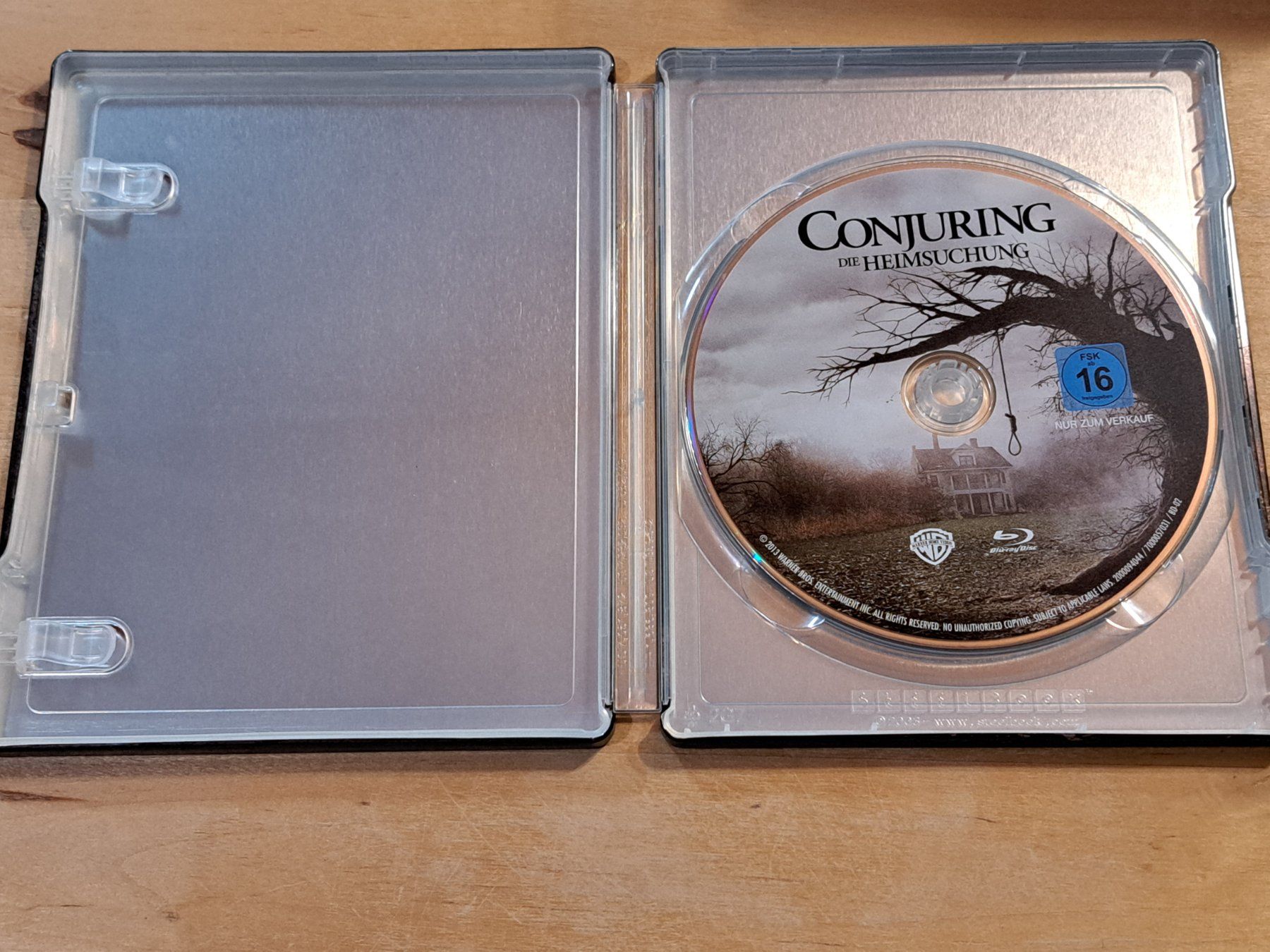 Tutti i DVDs: Blu-ray Steelbook CONJURING, Die Heimsuchung  2013 – Nuovo (secondo la descrizione) da Unterseen venduto da Kanica 2