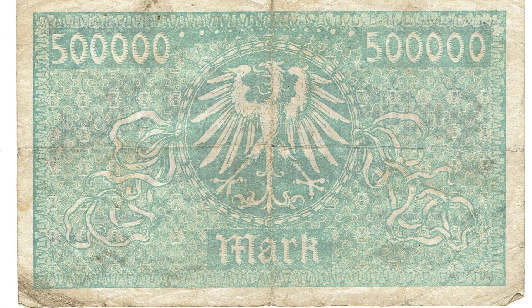 Banconote: Schweinfurt 500000 Mark 13.08.1923 SS – Usato da Steffisburg venduto da ber_8htf 1