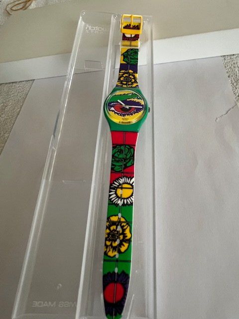 Orologi: SWATCH GENT GG 121 MOUSE RAP ANNEE 1994 NEUVE – Nuovo e nell'imballaggio originale da Epalinges venduto da Gtworld 1