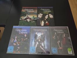 5 Staffeln - Vampire Diaris, teilw. ungeöffnet