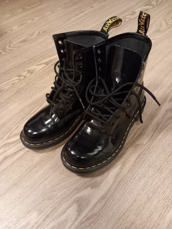 Doc Martens Boots Taille 37 – Couleur Rose Fleuri, Plateforme, Excellent état