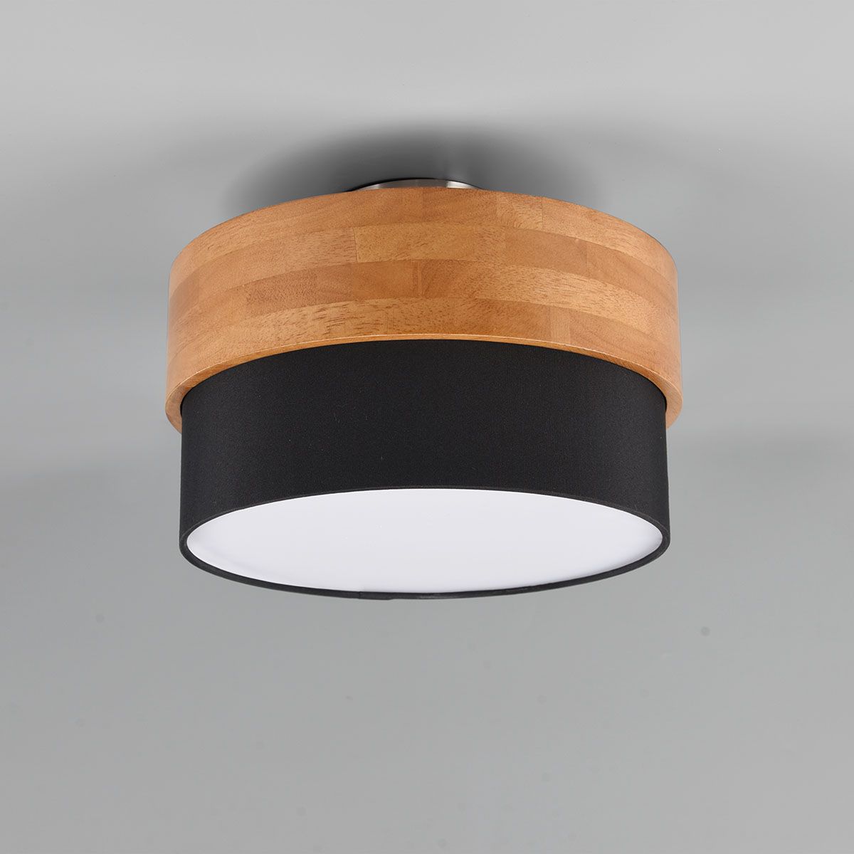 Lampadari & plafoniere: Deckenleuchte, Schwarz, 30 cm Ø, Holz – Nuovo (secondo la descrizione) da Kreuzlingen venduto da Smart-Light 2