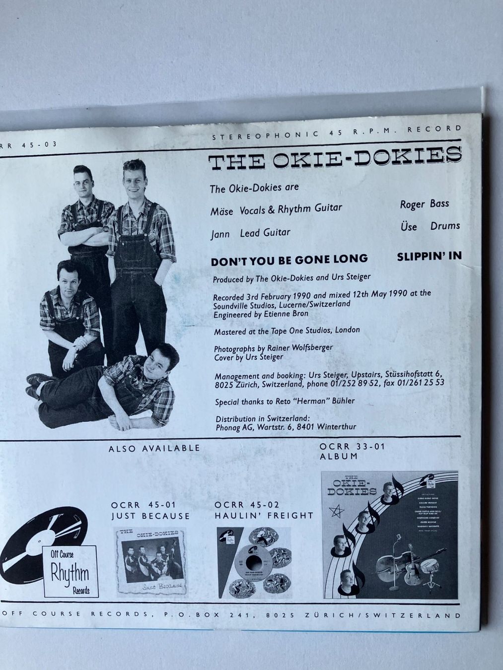 Schallplatten: The Okie-Dokies – Gebraucht aus Aarwangen von Jukebox3 3