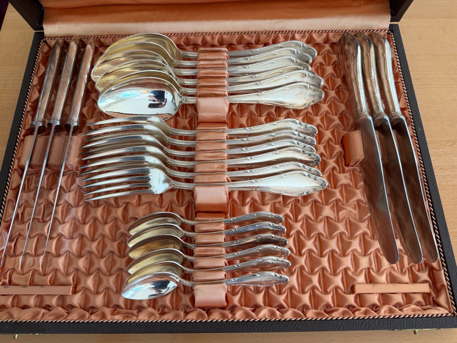 Set di posate: Versilbertes Besteck-Set 24-teilig – Usato da Dietlikon venduto da Letten1959 1