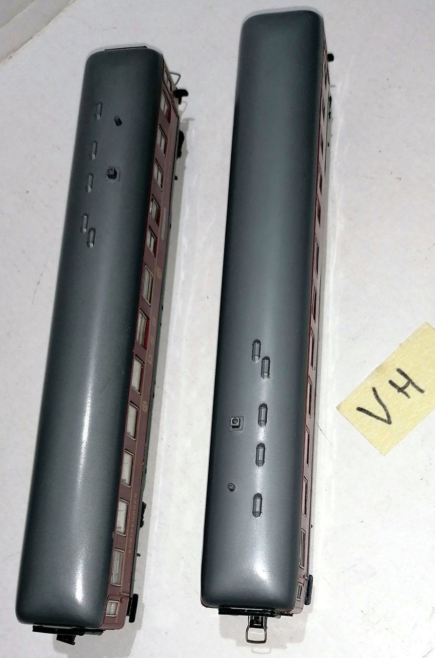 Trix Modellini di ferrovie: VH) Trix Express 2x DSG Speisewagen – Usato da Brittnau venduto da Regina35 2