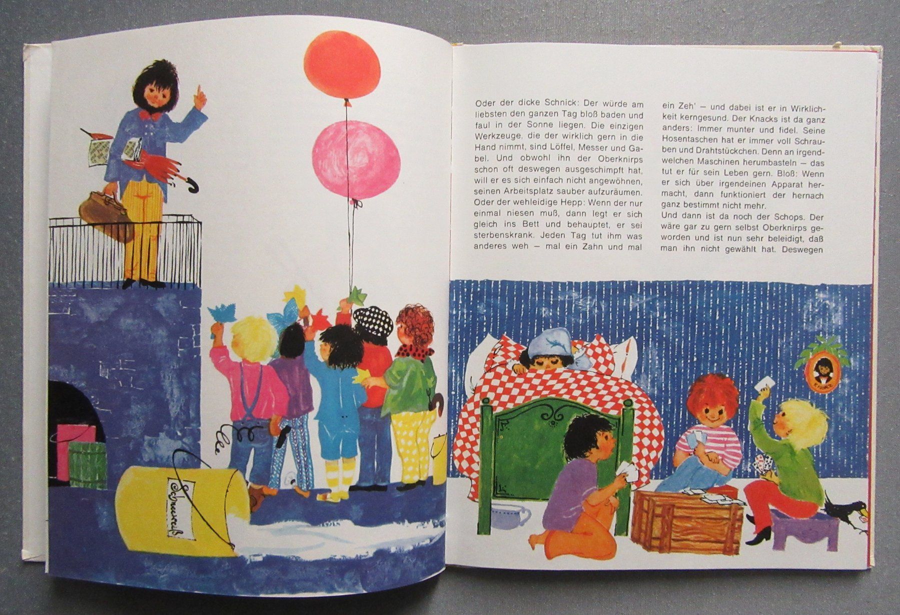 Bücher: Die Knirpse von Knirpsheim - Regenbogenfarbenmischmaschine – Gebraucht aus Auenstein von Padabimbim 2