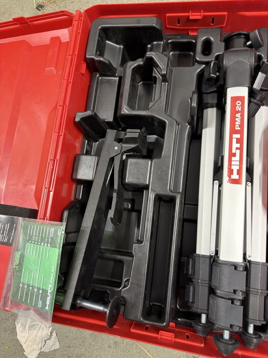 Hilti Tutti gli attrezzi: Hilti Treppiede PMA 20  – Usato da basel venduto da Swiss._.1978 3