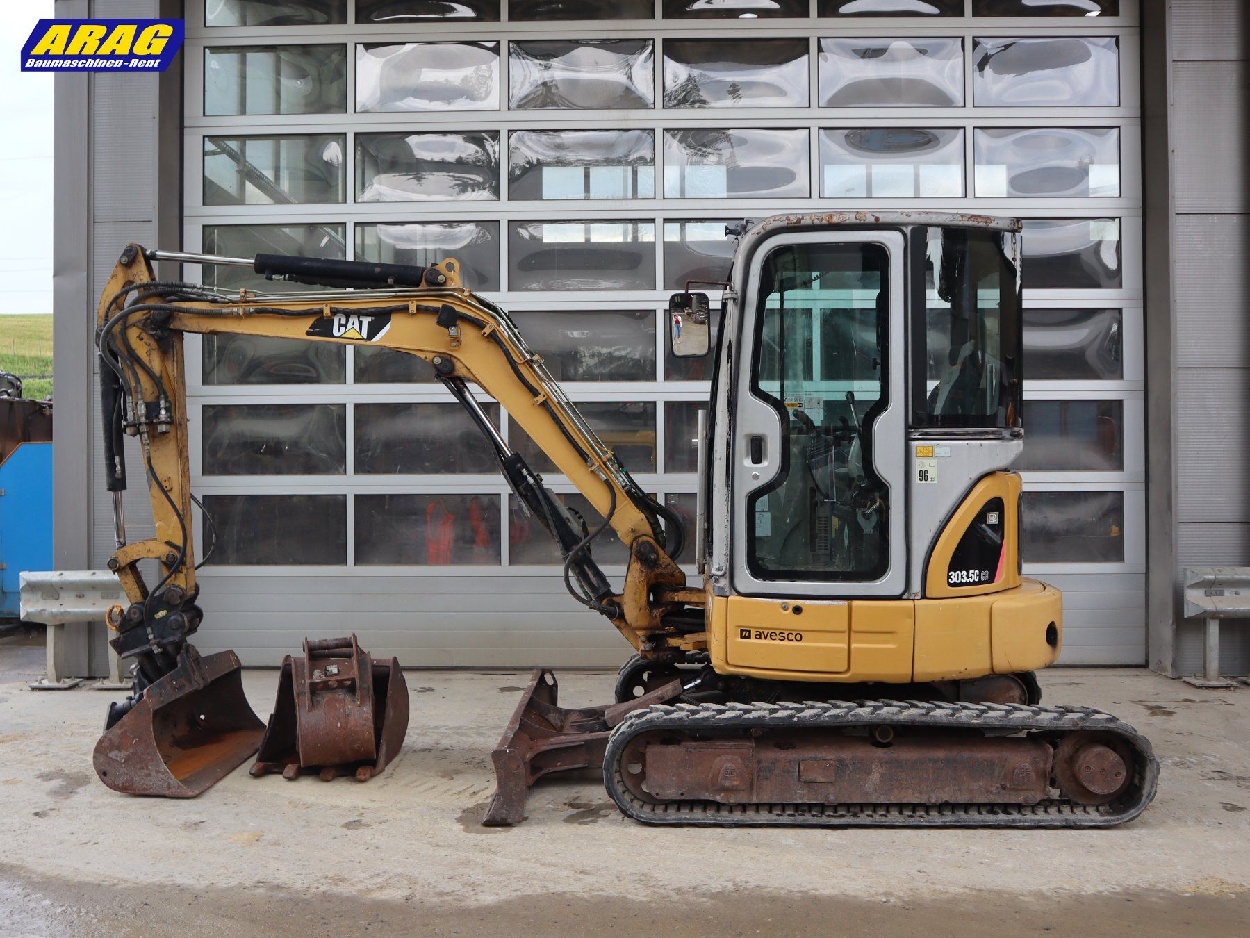Caterpillar Escavatori: Cat 303.5C Raupenbagger – Usato da Hasle LU venduto da Arag08