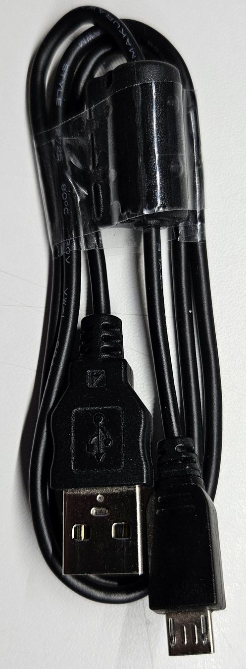 Kabel: USB 2.0 Kabel USB-A auf USB-A-Mini-USB-B Länge 35cm – Gebraucht aus Seengen von Wiederverwender