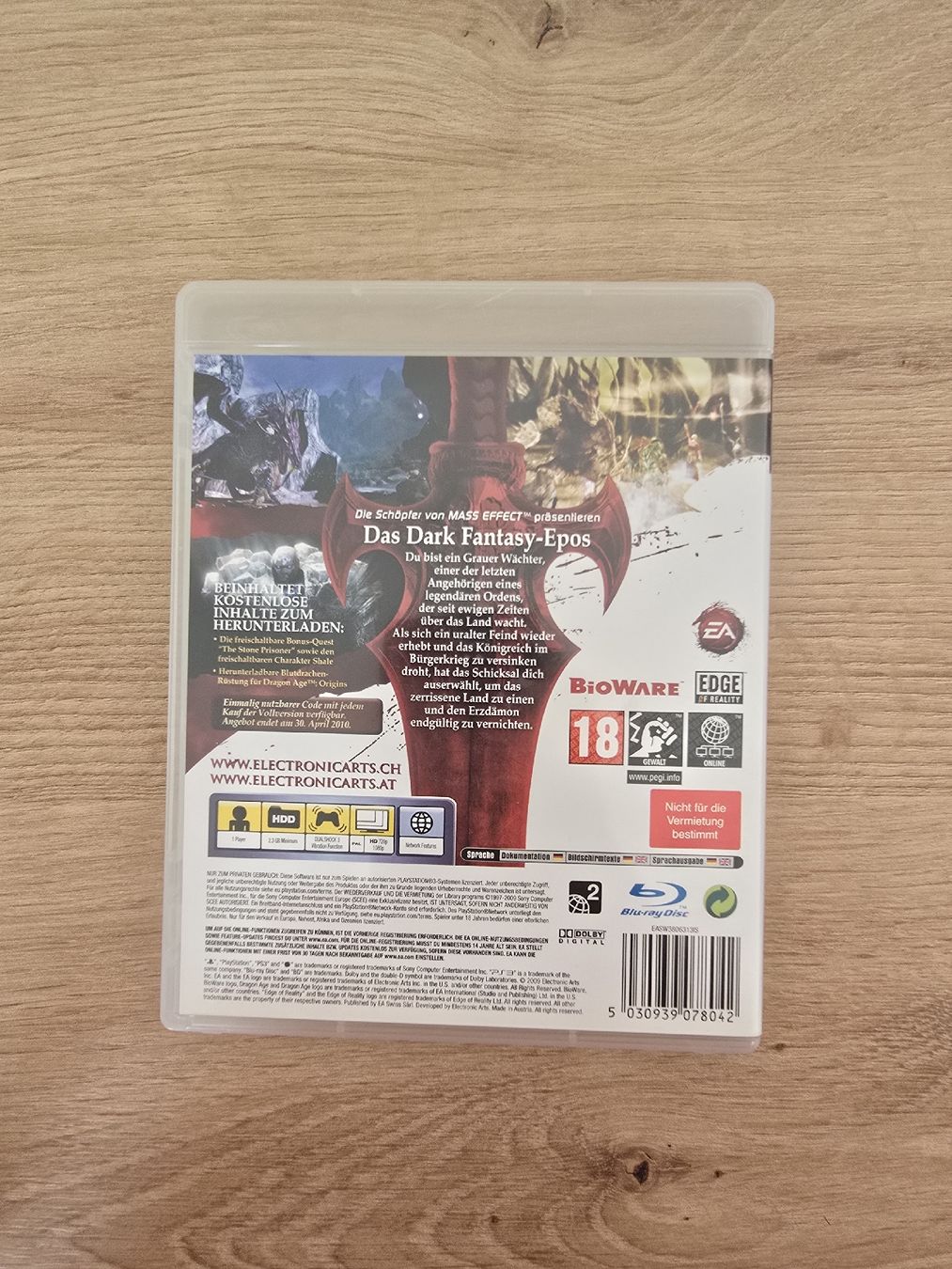 Sony Giochi: Dragon Age: Origins (PS3)  – Usato da Chur venduto da 1996hiphop 1