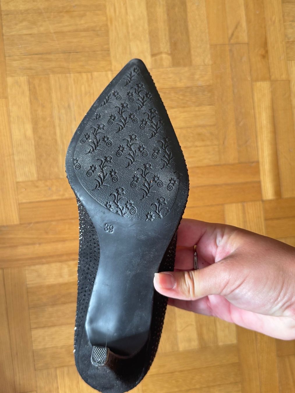 Scarpe da donna: Escarpins noirs strass – Usato da Montreux venduto da iza_peche8 5