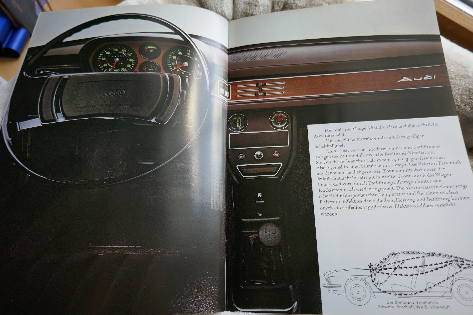 Audi Documenti: Audi  Coupè  100S,  Originalprospekt – Nuovo (secondo la descrizione) da Madiswil venduto da ML911 5