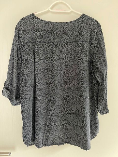 Cecil Camicette: CECIL Bluse blau/weiss gepunktet Gr. L – Usato da Aesch ZH venduto da niro007 4