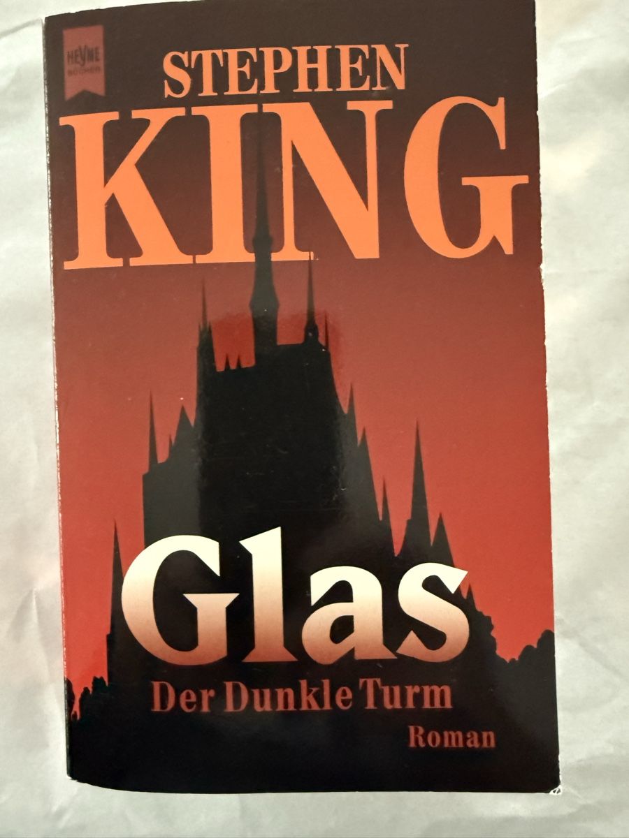 Libri: STEPHEN KING Buchtitel Glas Der Dunkle Turm – Usato da Pfeffikon LU venduto da pepino17