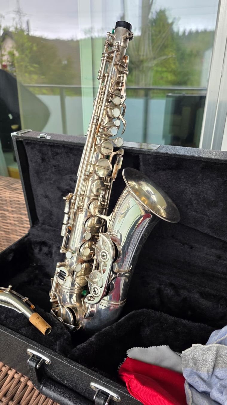 Strumenti musicali: Alto Saxophon - Stencil – Usato da Hausen AG venduto da Izebreaker
