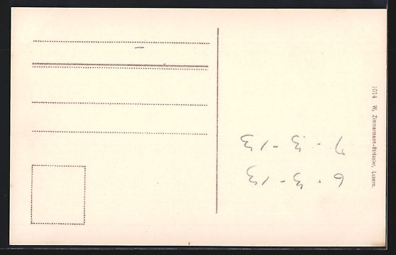 Cartoline postali: Weggis, Teilansicht mit Kirche und Pilat – Usato da Berlin venduto da bartko-reher 1