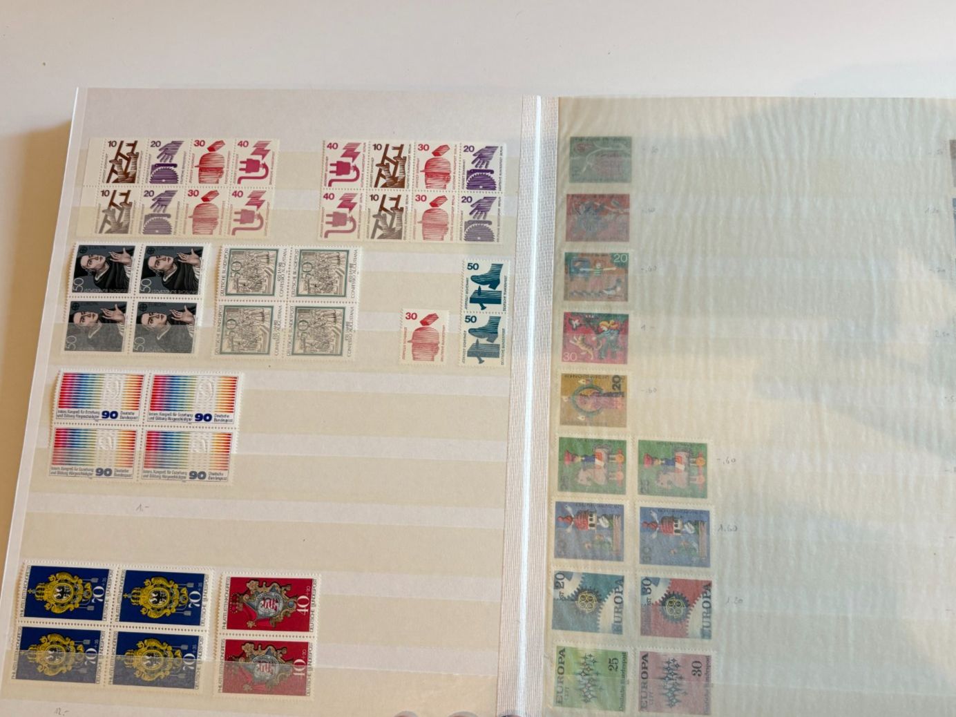 Alben: Briefmarkenalbum Deutschland – Gebraucht aus Riva san vitale von abd_p86k 6
