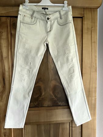 Pantalon Daily Rose Jeans beige taille 38 /M