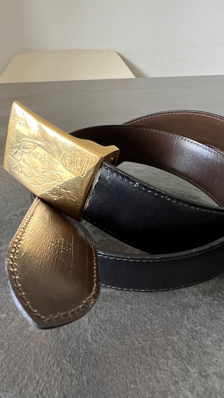 Cartier Gürtel: Cartier ceinture en cuir – Gebraucht aus Nyon von stylevintage79