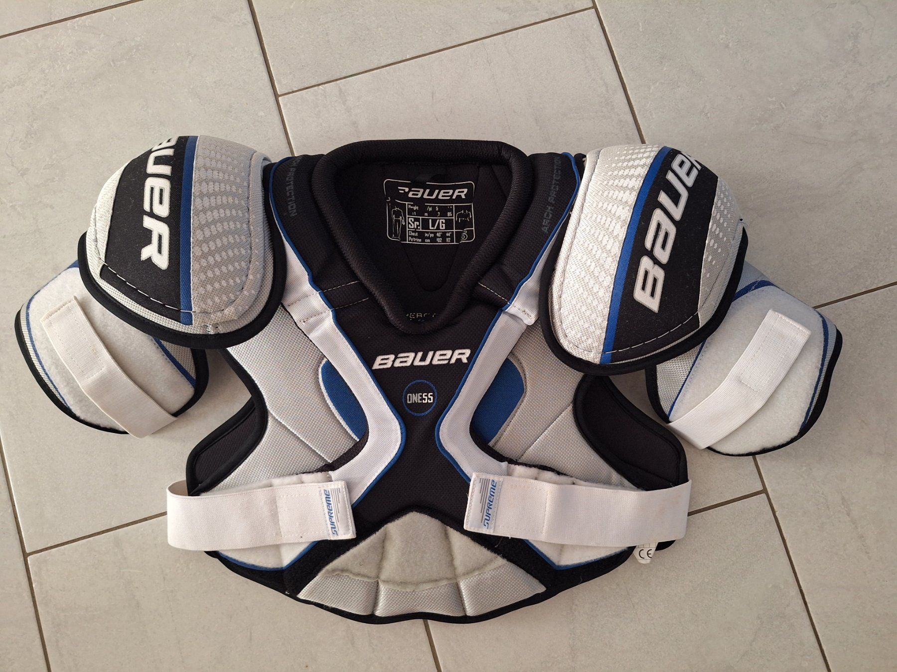 Bauer Protezioni & Imbottiture: Eishockey Brustpanzer – Usato da Wegenstetten venduto da mcfly321