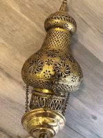 Messing Lampe Licht Kerzen Ständer Laterne