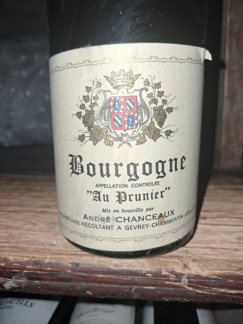 Vino: Bourgogne André Chanceaux 1979  – Nuovo e nell'imballaggio originale da Le locle venduto da juliensaran 1