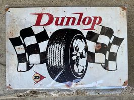 Dunlop reifen pneu werbung classic reklame