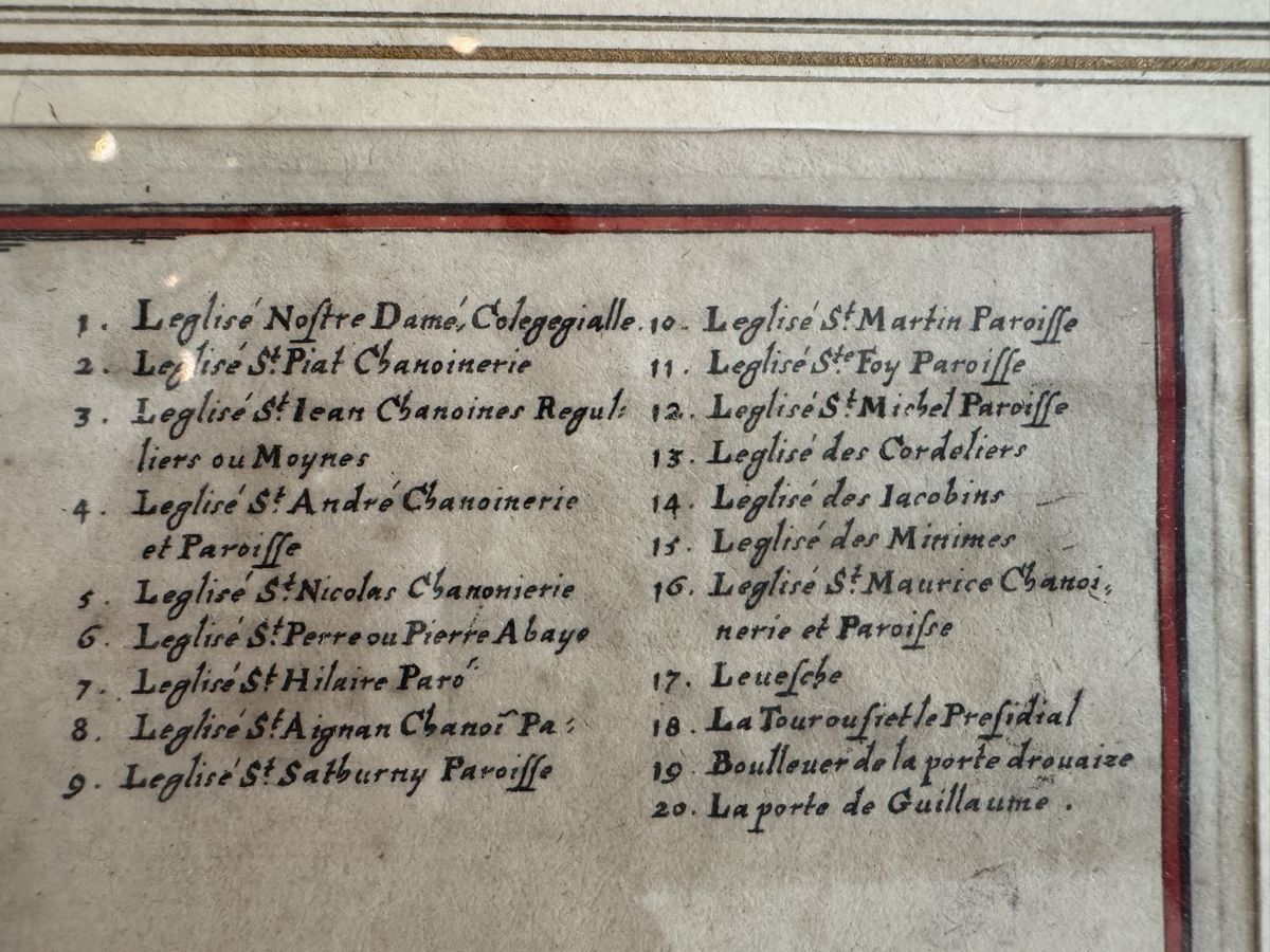 Incisioni: Antiker Stich von Chartres, Frankreich  – Usato da Langnau am Albis venduto da pla_2vk5 6
