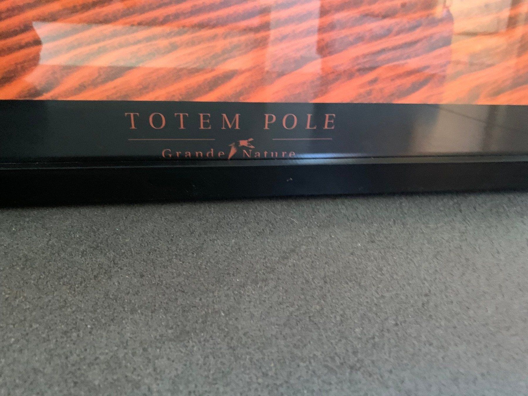 Poster & Bilder: Bild mit Holzrahmen schwarz "Totem Pole Monument Valley" – Gebraucht aus Fribourg von tschjoly 1
