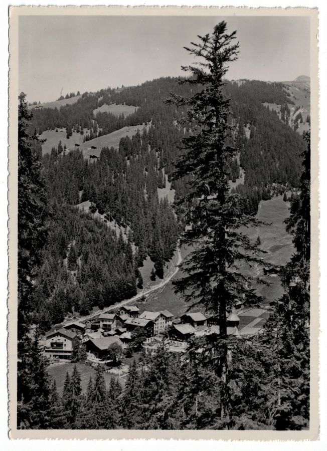 Ansichtskarten: Langwies, gelaufen 1953 – Gebraucht aus Frauenfeld von POML