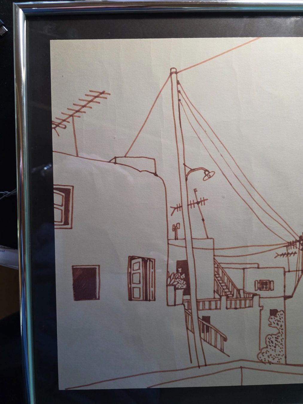 Dipinti: Bild Zeichnung Gemälde 1981 Mykonos – Usato da Walterswil BE venduto da Lonitti 3