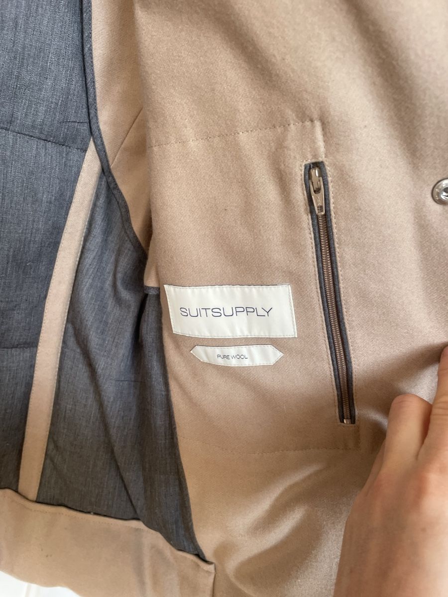 Suitsupply Gilet & Giacche: Suitsupply Weste, Beige, Wolle, Grösse XS – Usato da Zürich venduto da TheWickerman 3
