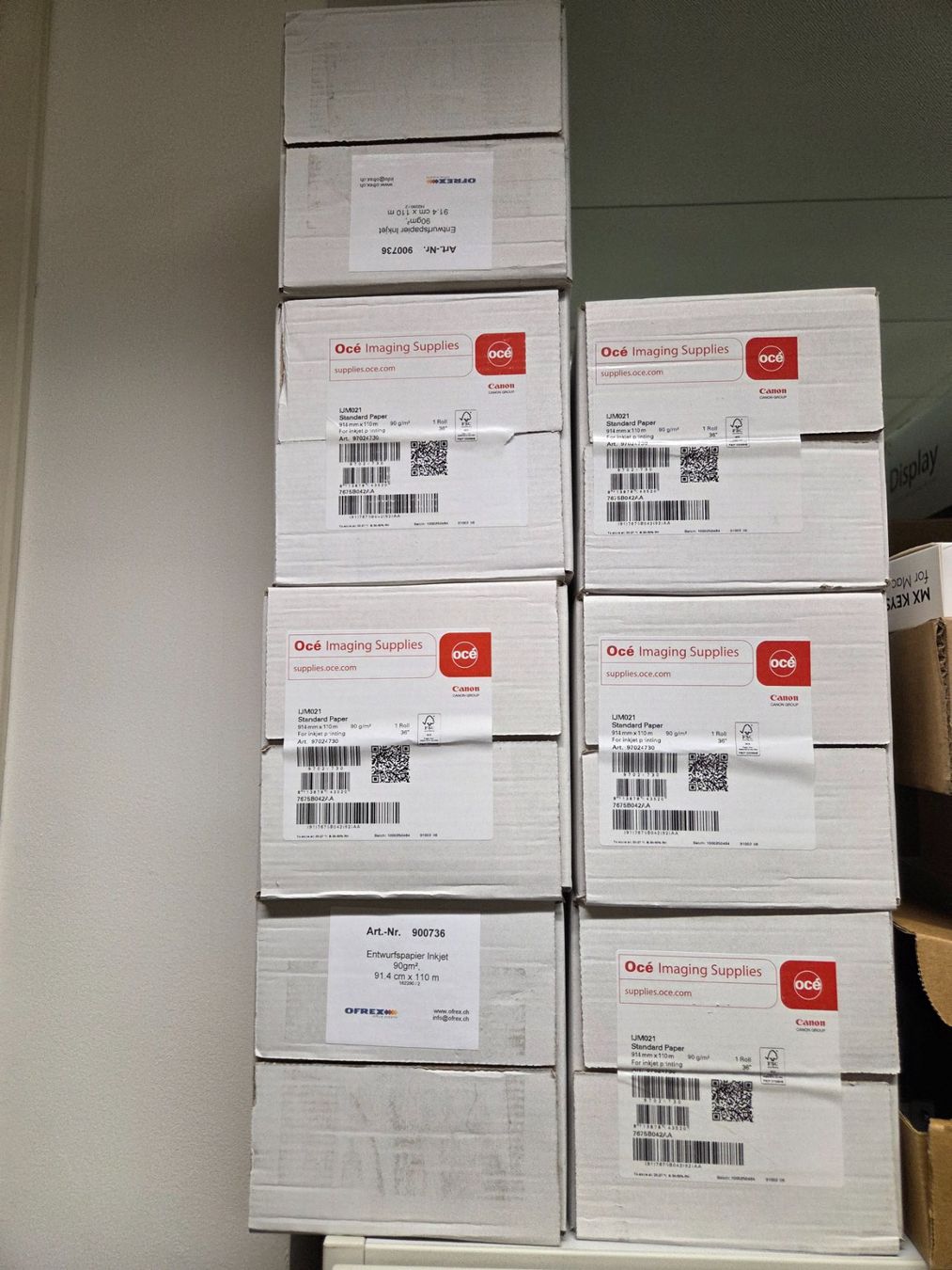 Imprimantes: Plotter A0 + Patronen + Papier / HP Designjet T1530 – D'occasion à Otelfingen par Cricket84 2