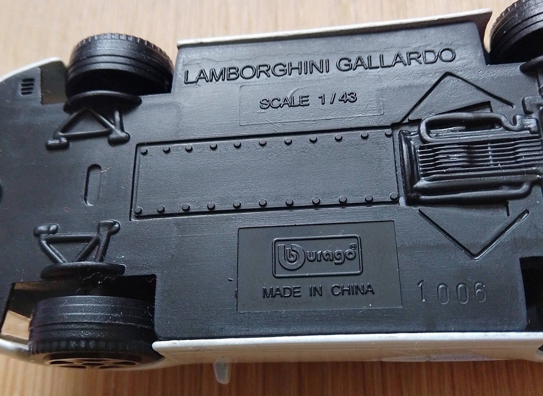 Bburago Modellini d'auto: Auto Bburago Lamborghini Gallardo 1/43 – Usato da Wohlen AG venduto da salamanderspielwaren 6