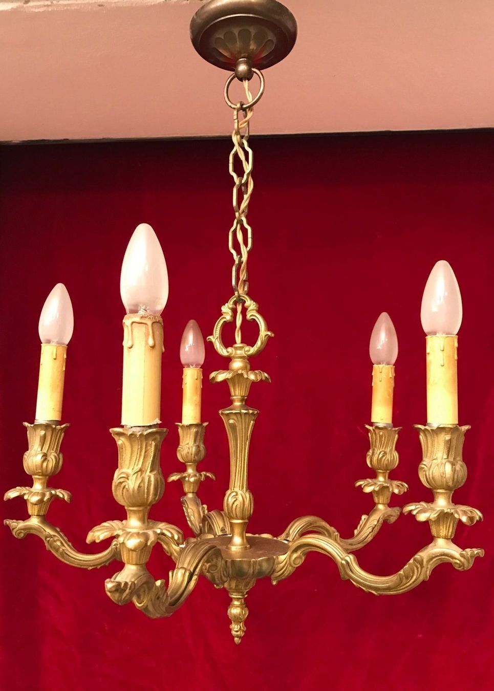 Lampadari & plafoniere: Bronze Deckenlampe  Top Zustand – Usato da Zürich venduto da Artnuvo 5
