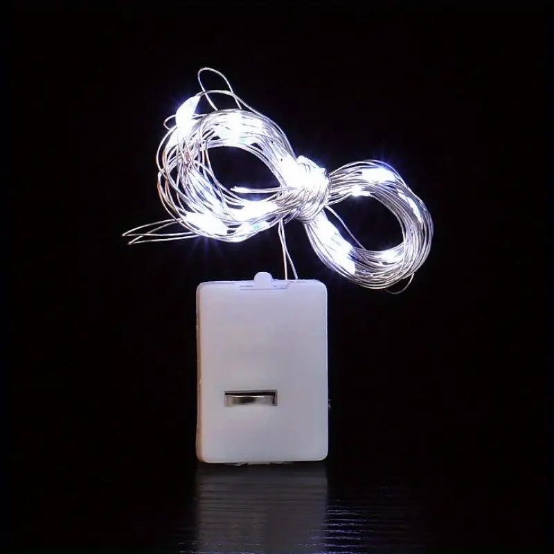 Ghirlande e barre luminose: Lichterkette 2m, 3 verschiedene Modi, 20 LED – Nuovo e nell'imballaggio originale da Wettingen venduto da Chnoelleli