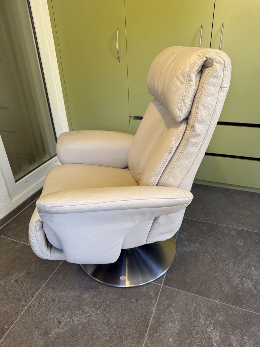 Himolla Poltrone: HIMOLLA Relax Lese- / TV-Sessel Leder – Usato da Hilterfingen venduto da sunshine0409 2