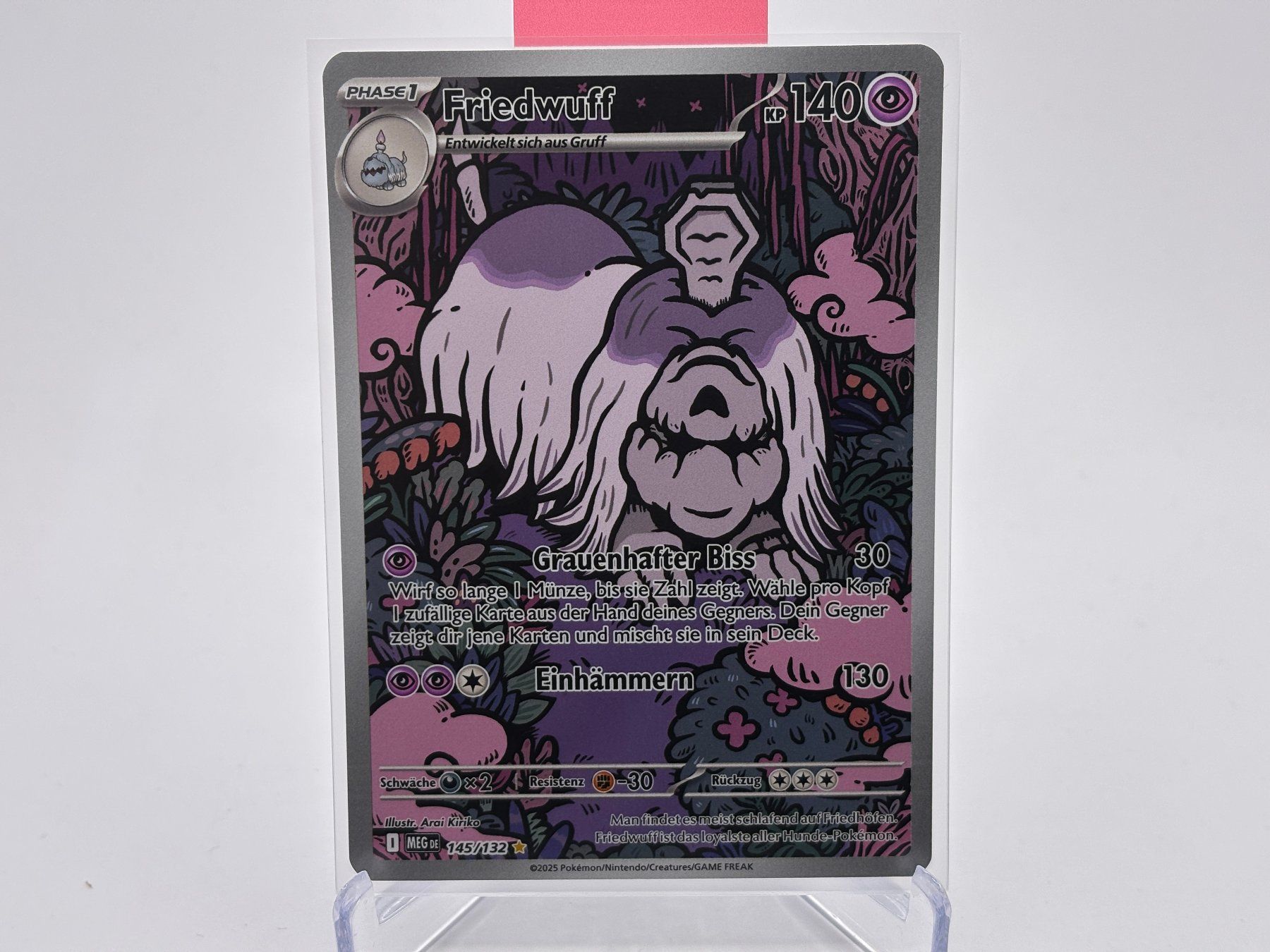 Pokémon Cartes à collectionner: Mega-Entwicklung - Friedwuff  (MEG 145) - DE – Neuf (Voir description) à Allschwil par Bullach