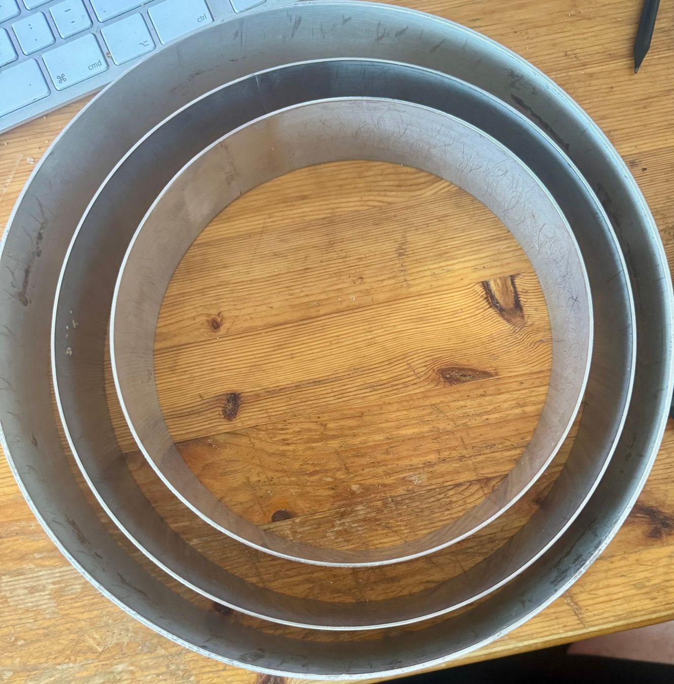 Moules à gâteaux: Backringe aus Stahl – D'occasion à Niederurnen par Henry35 1